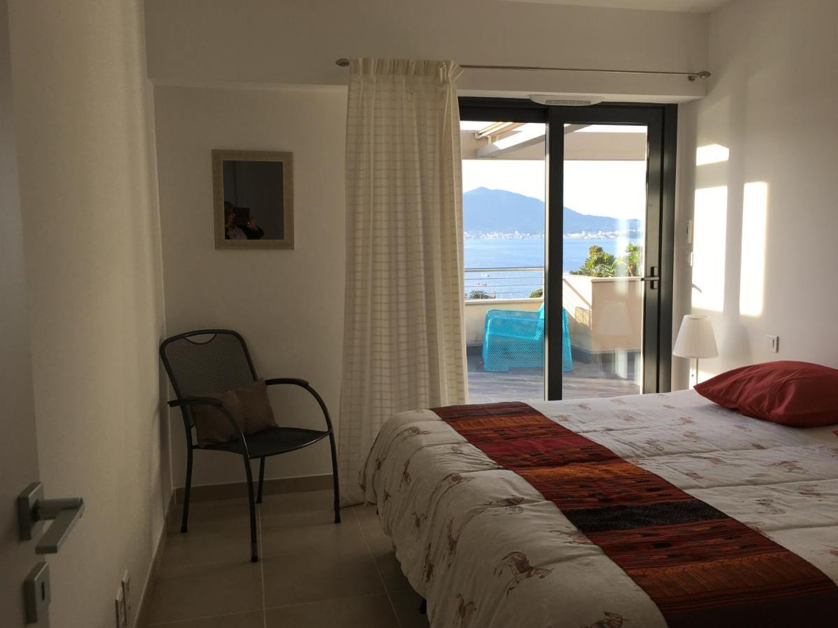 Apartamento Vue Magnifique Sur Baie Ajaccio Porticcio  Exterior foto