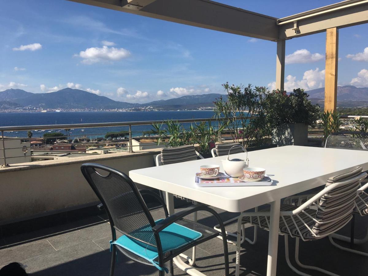 Apartamento Vue Magnifique Sur Baie Ajaccio Porticcio  Exterior foto