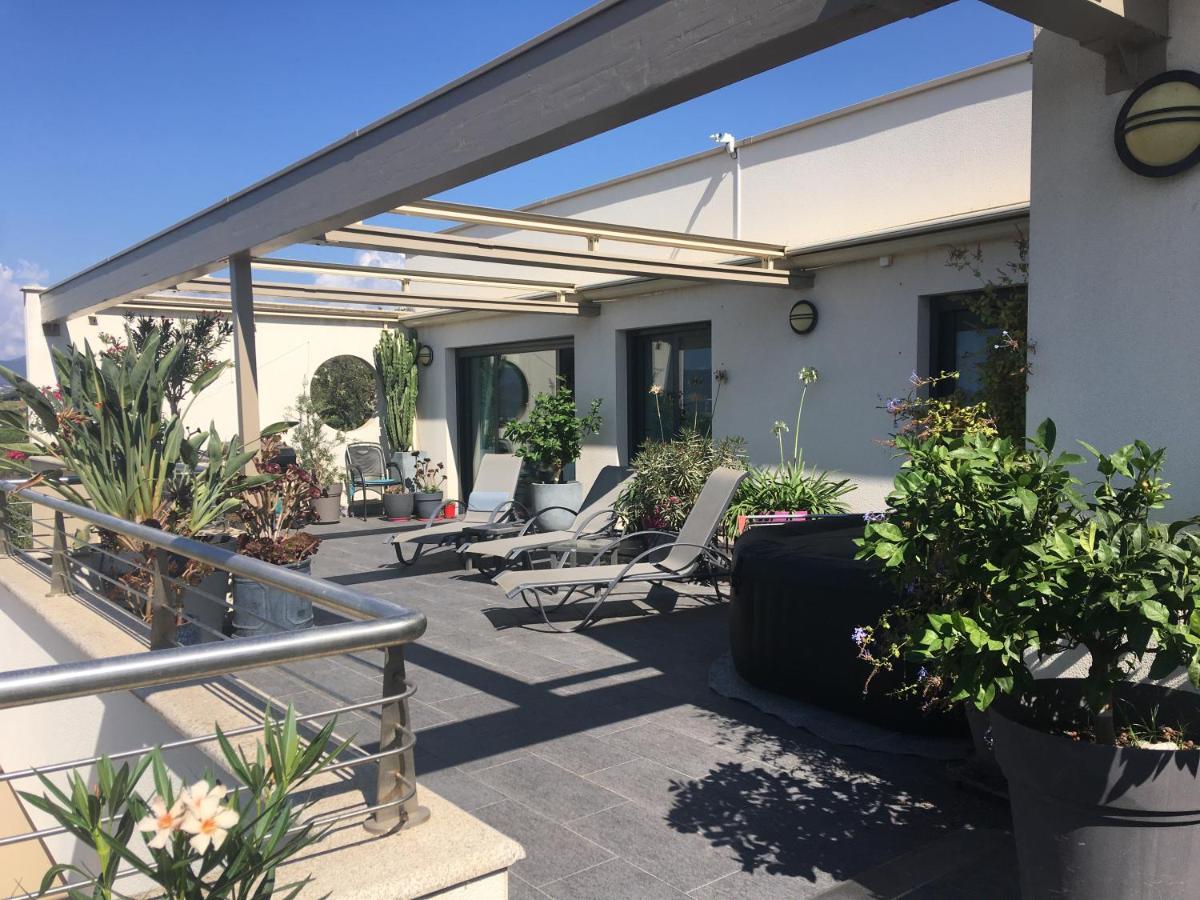 Apartamento Vue Magnifique Sur Baie Ajaccio Porticcio  Exterior foto